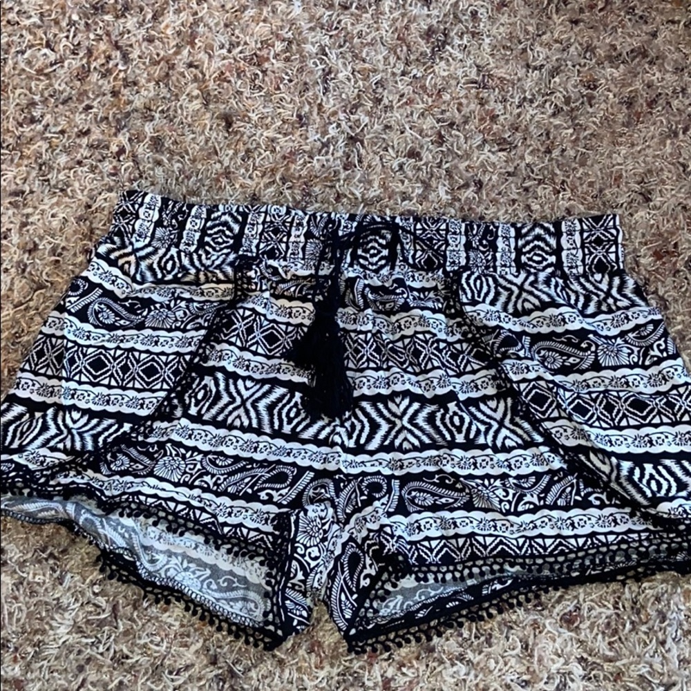 Black and whites shorts